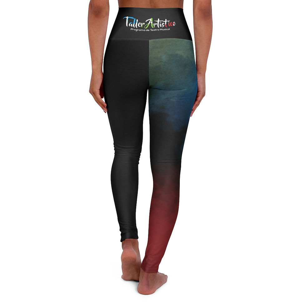 Miniatura: High Waisted Yoga Leggings (AOP)