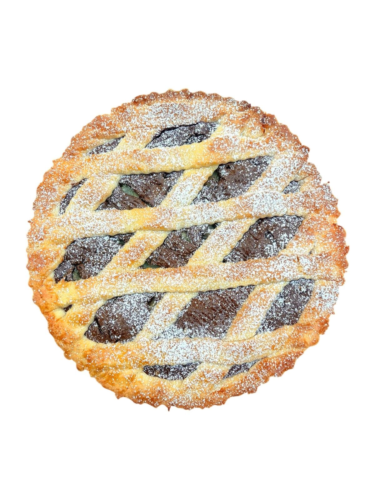 APPLE & NUTELLA CROSTATA 10 inch
