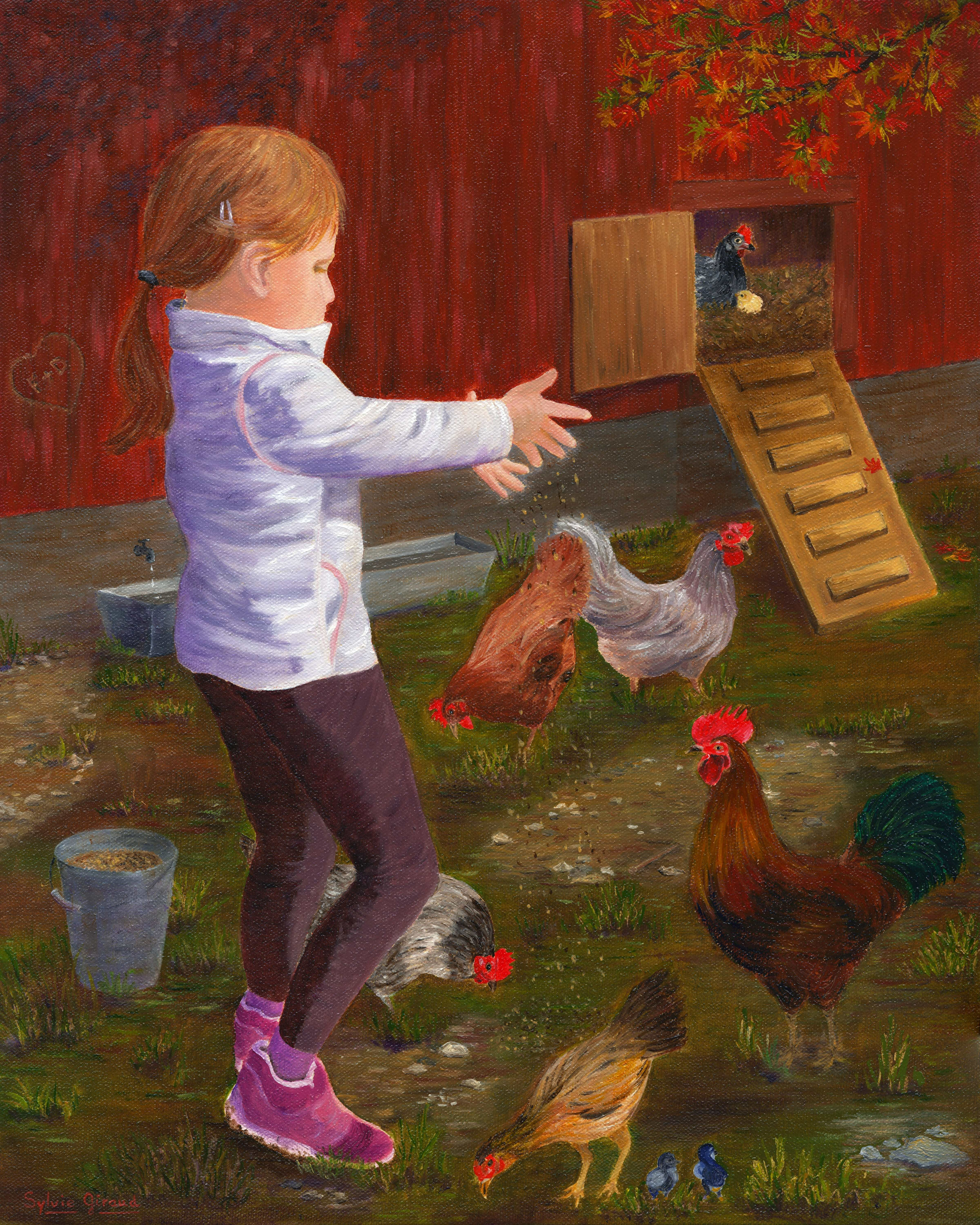 Feeding the Chickens