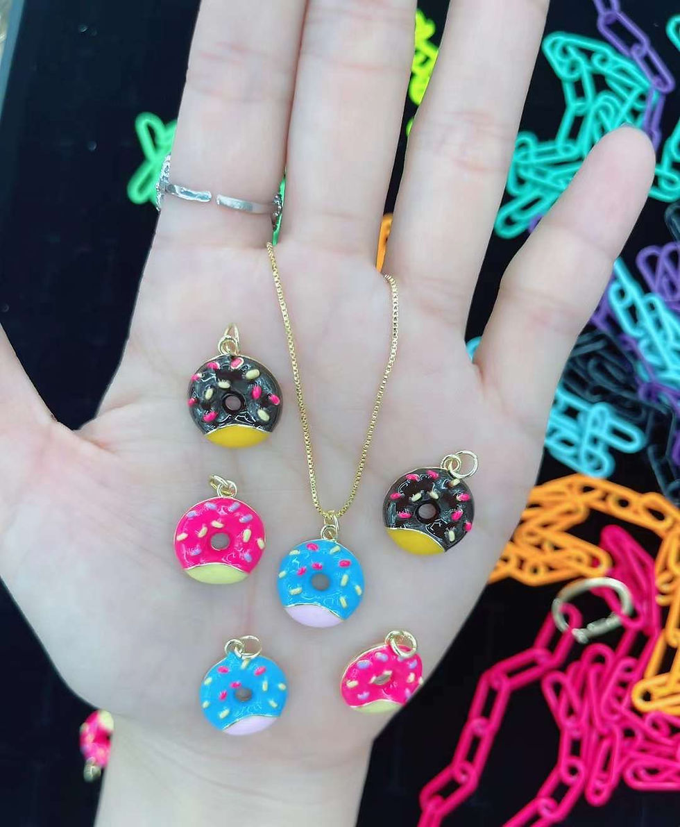 Thumbnail: Donut Pendant with Chain