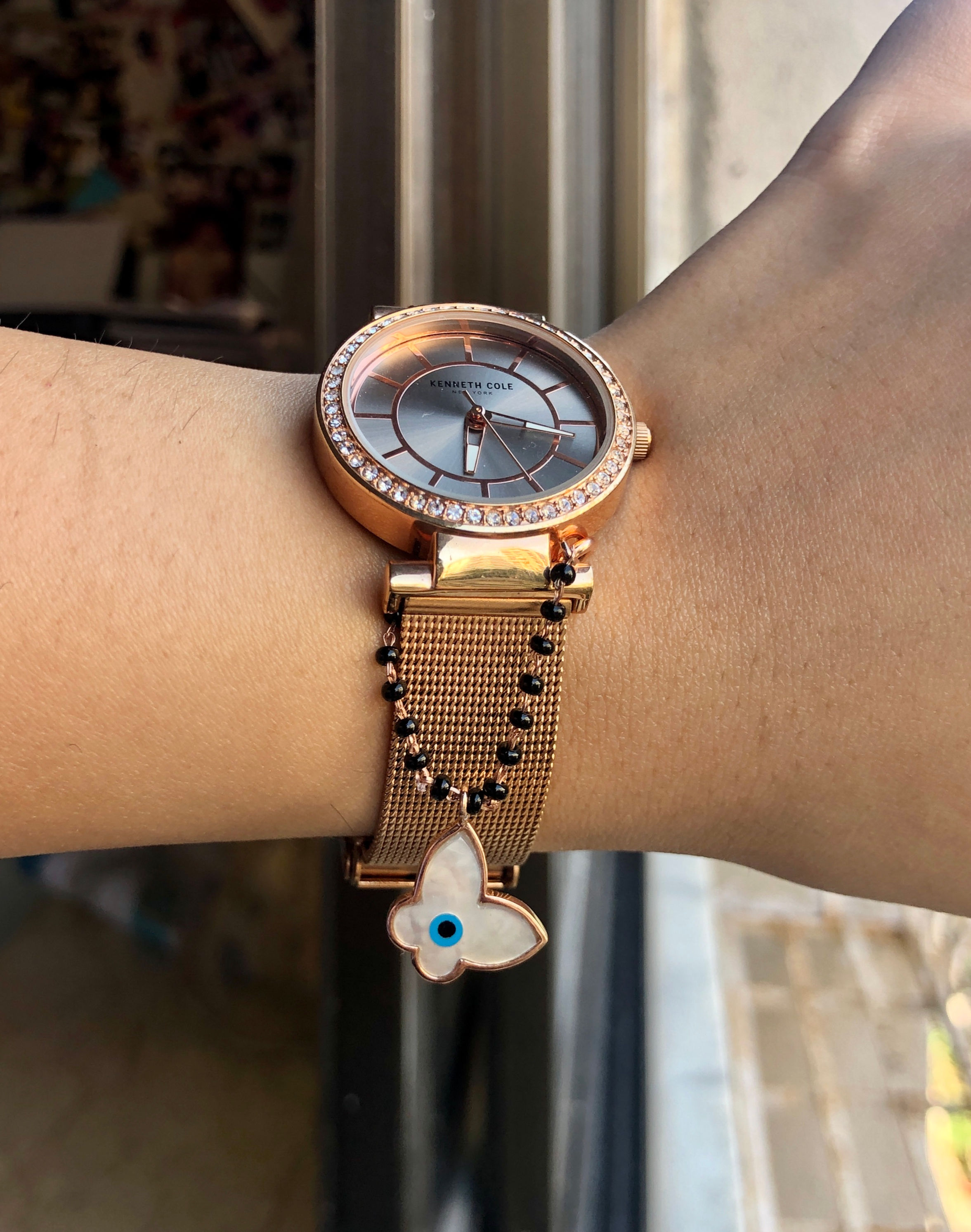 Butterfly Mangalsutra Watch Charm