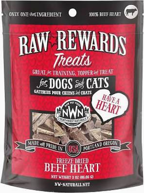 NorthWest Naturals - Freeze Dried Beef Heart Treats For Pets