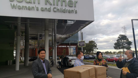 维州华联会慈善捐赠大爱无疆