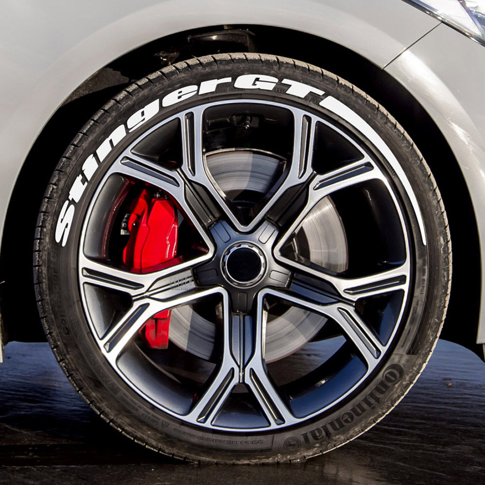 GRIBEN Tire Lettering Sticker (4 Sets) TRP003 (Fit's Stinger)