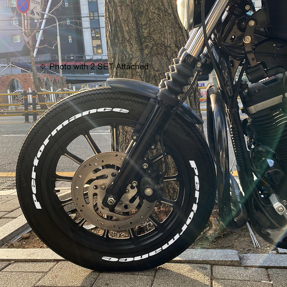 Thumbnail: GRIBEN Tire Lettering Sticker Performance (4 Sets) TRP019