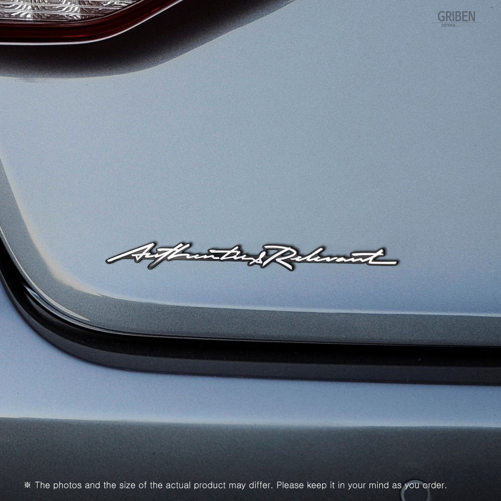 Griben Car Emblem Handwriting Metal Chrome Badge 70336 for Genesis G80