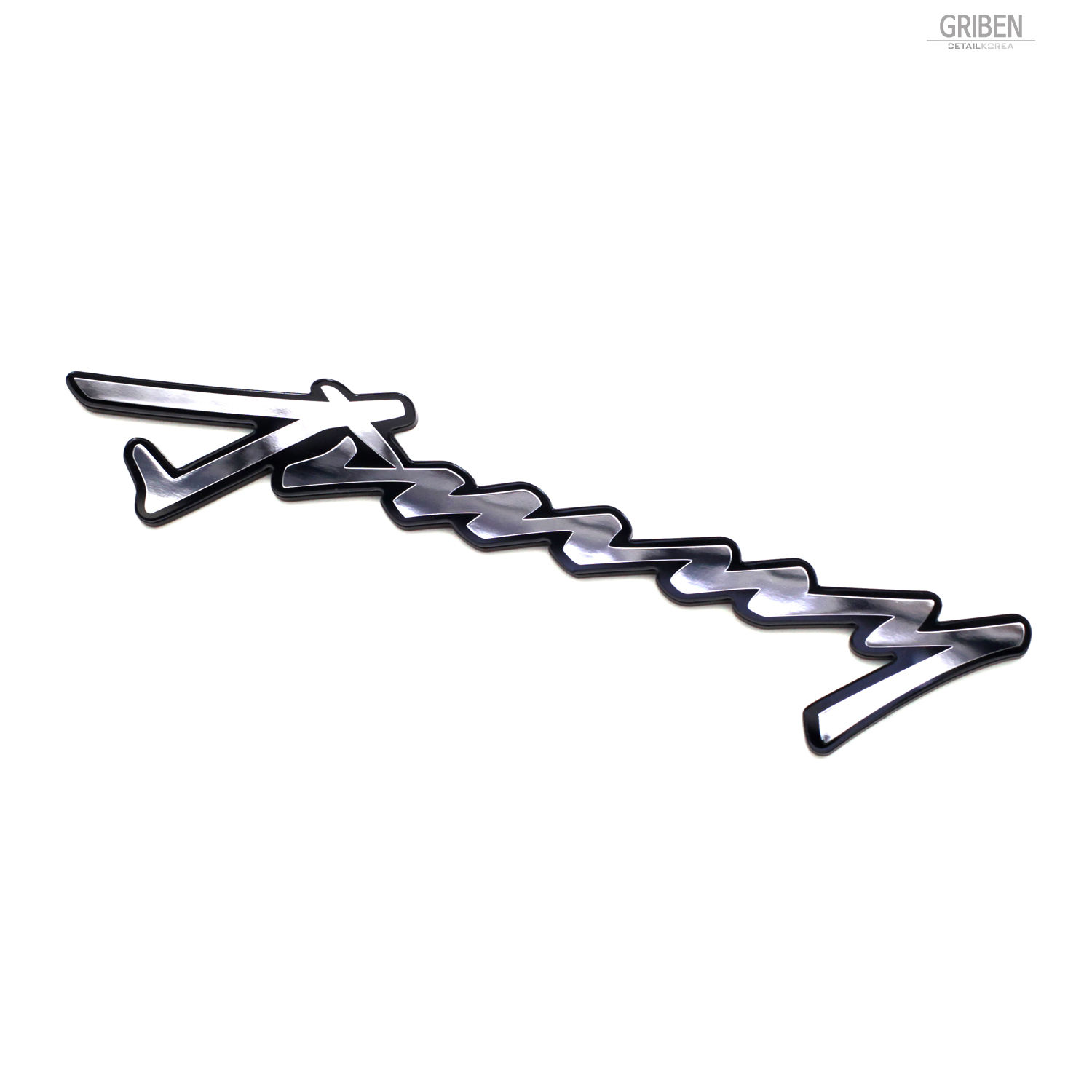 Griben Car Name Emblem 70313 Metal Chrome Badge for Jimny