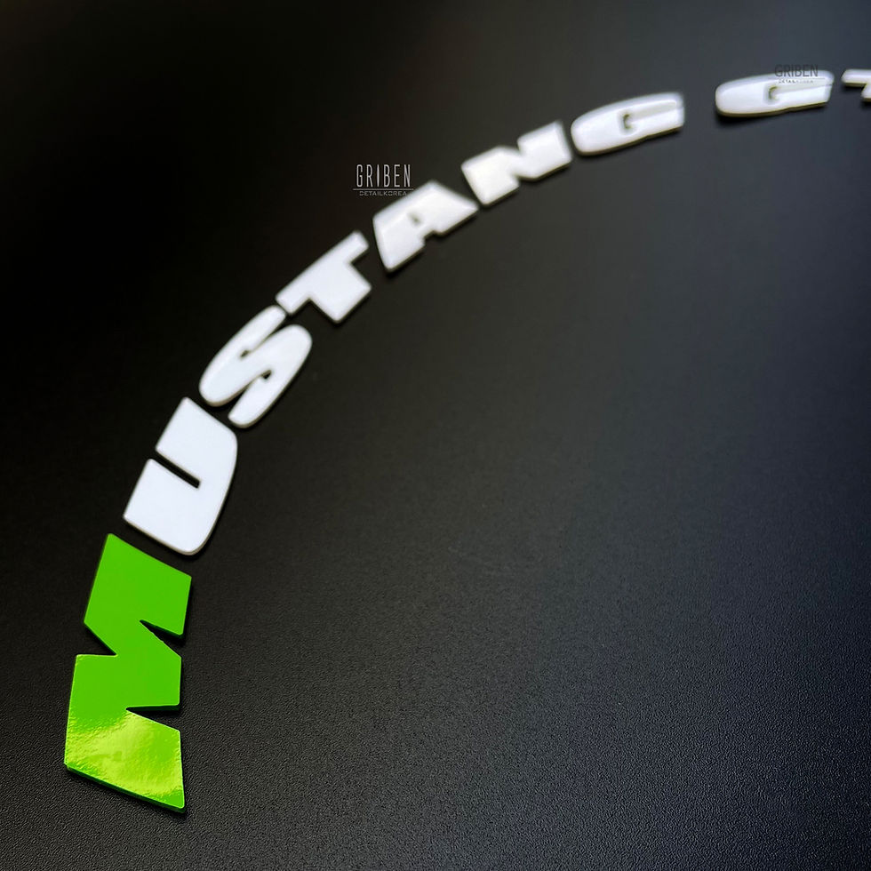 Μικρογραφία: GRIBEN Tire Lettering Sticker Fits MUSTANG GT (4 Sets) TRP011