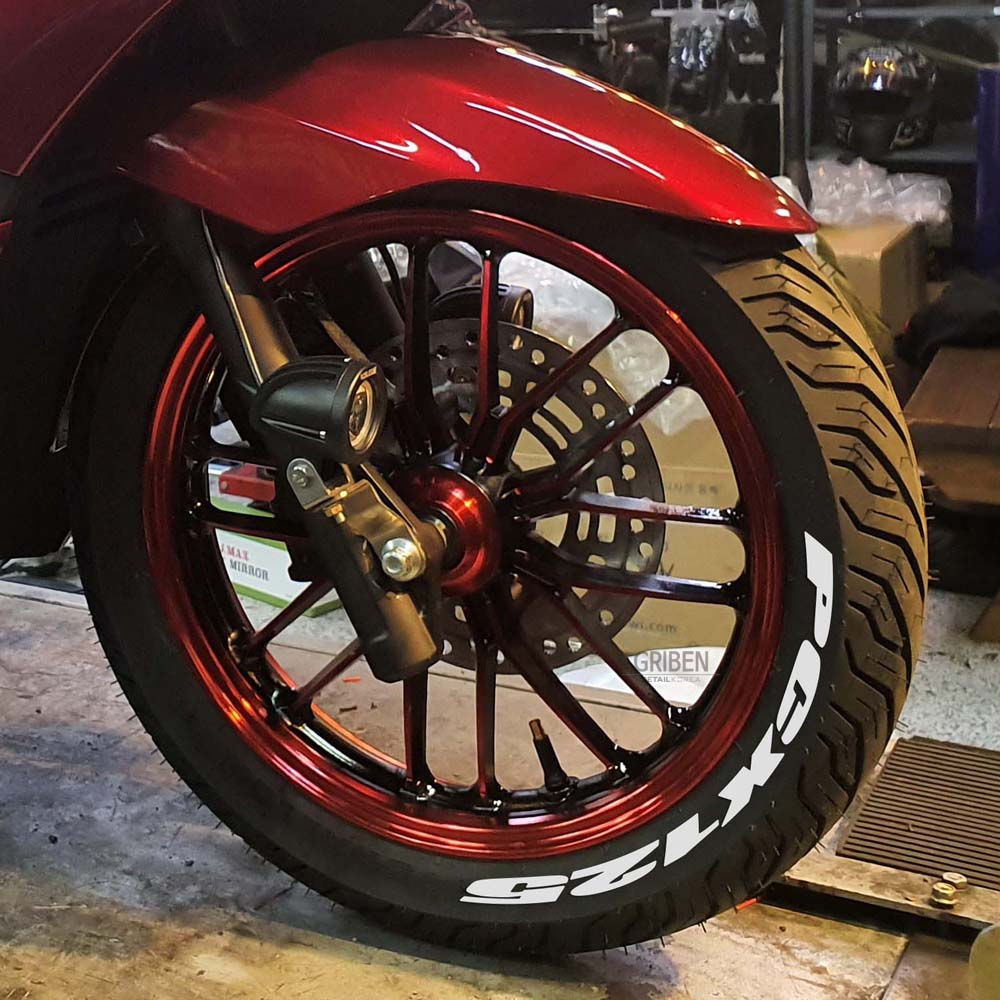 GRIBEN Tire Lettering Sticker (4 Sets) TRP035 (PCX125)
