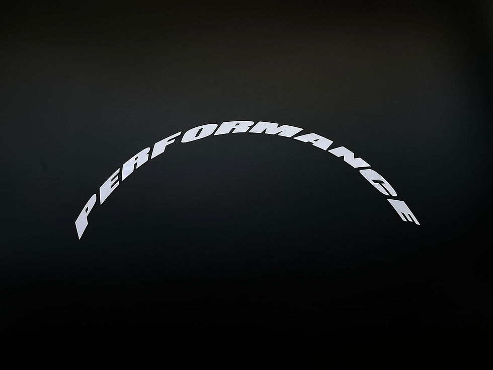 Miniaturbild: GRIBEN Tire Lettering Sticker PERFORMANCE (4 Sets) TRP018