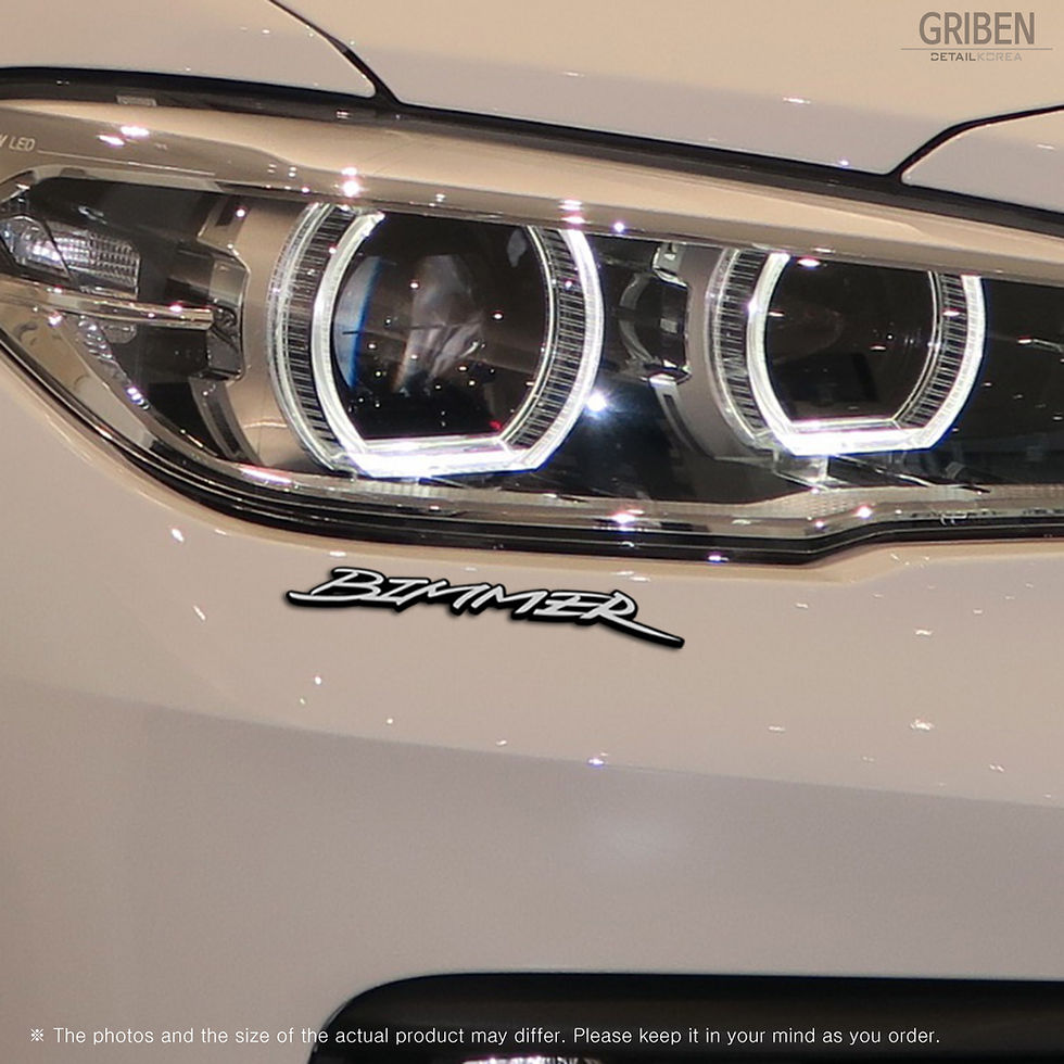 サムネイル： Griben Car Nickname Bimmer Emblem Badge 4.7 inch 30202 B for BMW