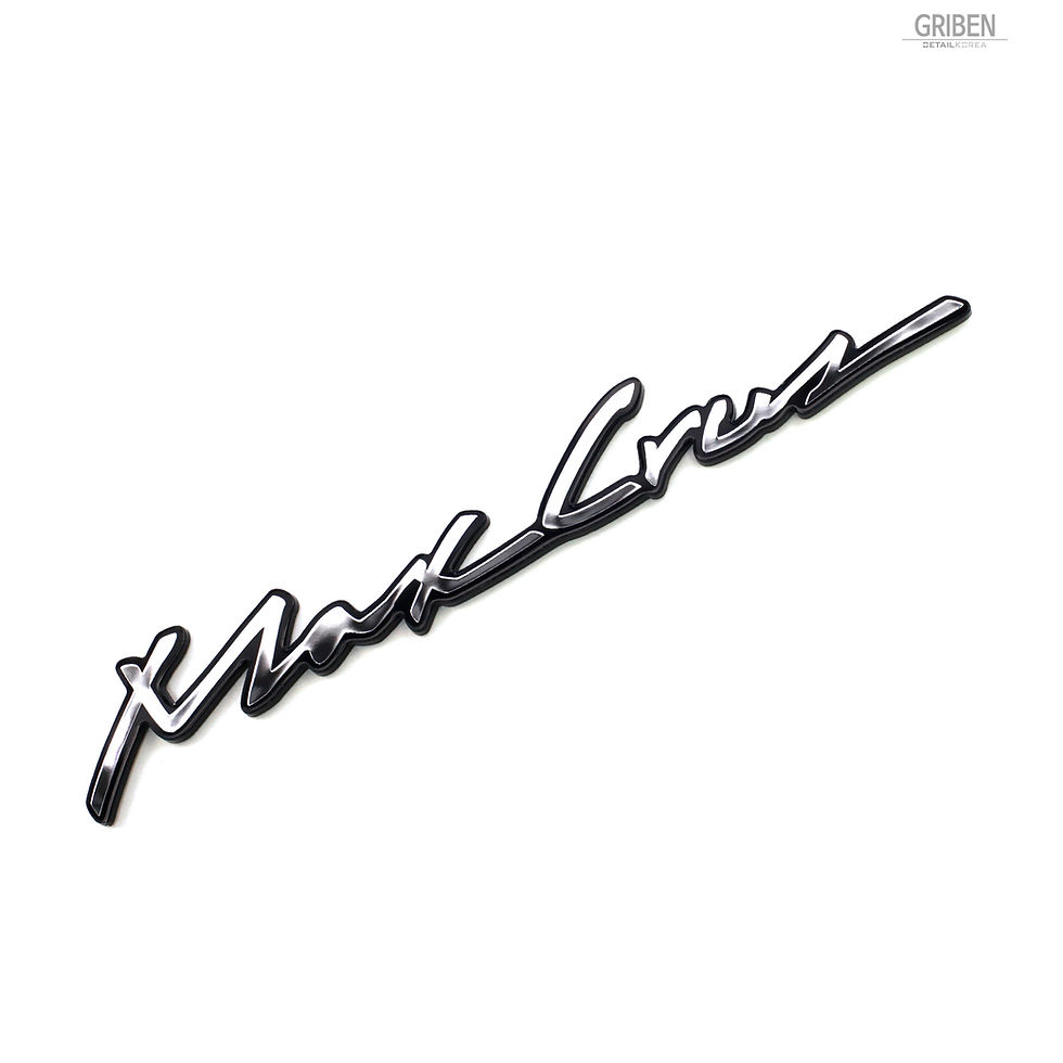 Миниатюра: Griben Car Emblem Metal Chrome Badge 70263 for Hyundai Santafe XL