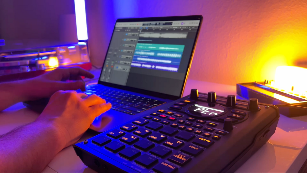 Logic Pro Stem Splitting and SP404 MK2