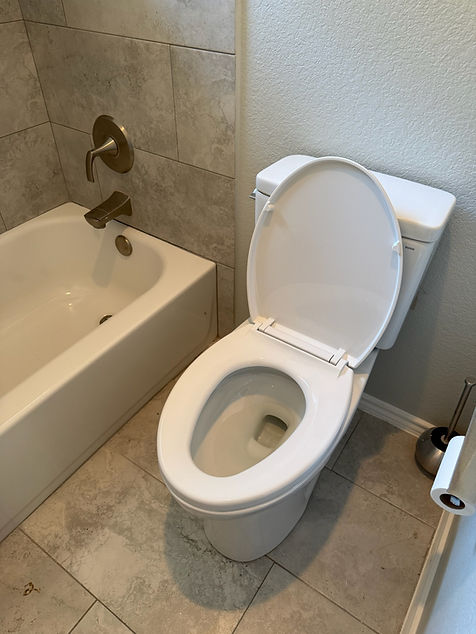 New Toilet Install