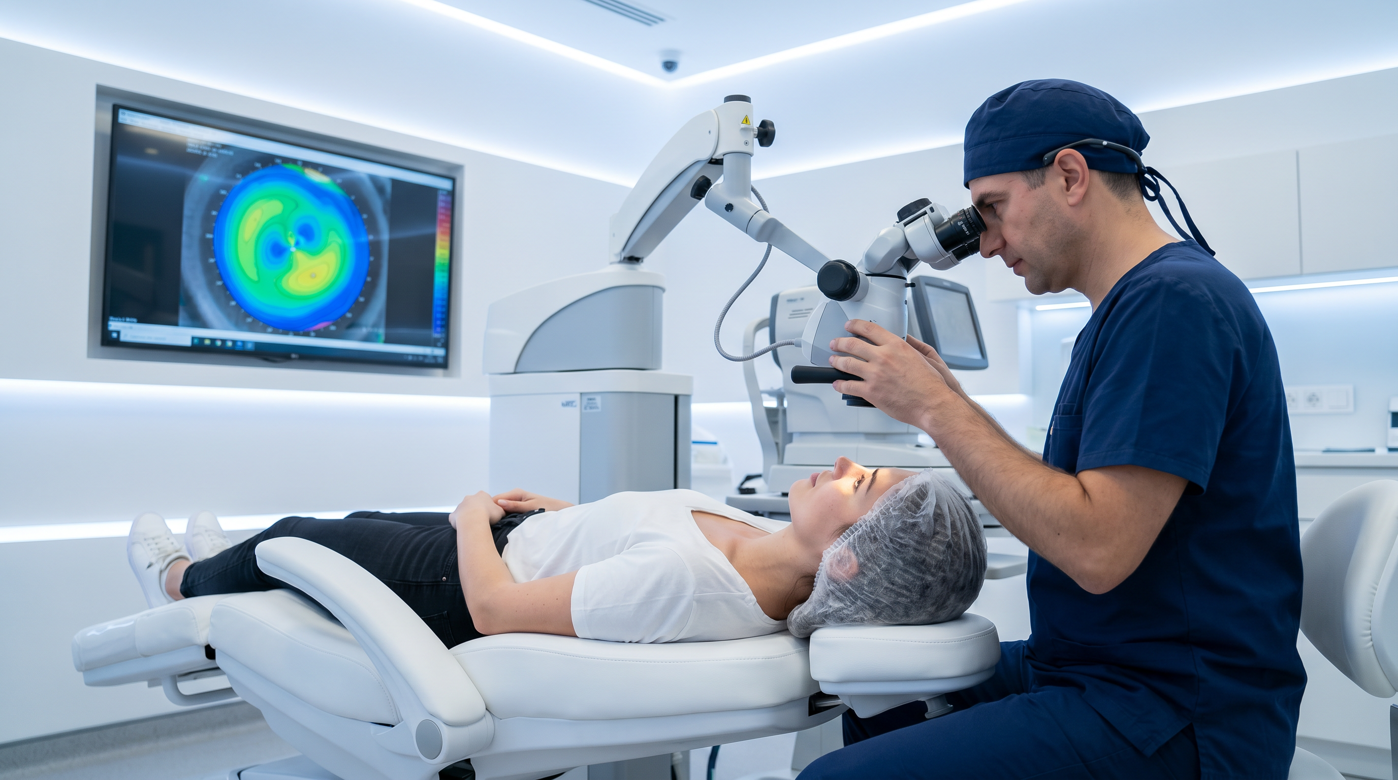 Augenlaser LASIK Voruntersuchung im Augenzentrum Emmen Luzern