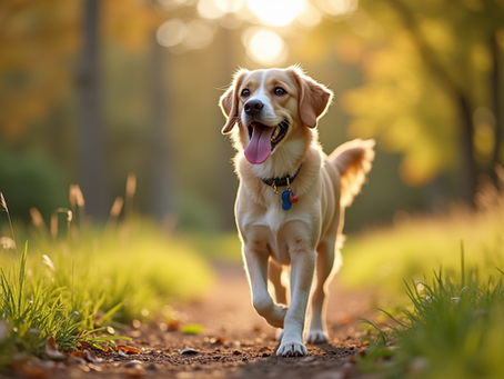 Walking Berry twice a day - for 30mins minimum each time. She loves the water.  Feeding Berry morning and evening and playing with her.  Watering the garden if it's dry weather.