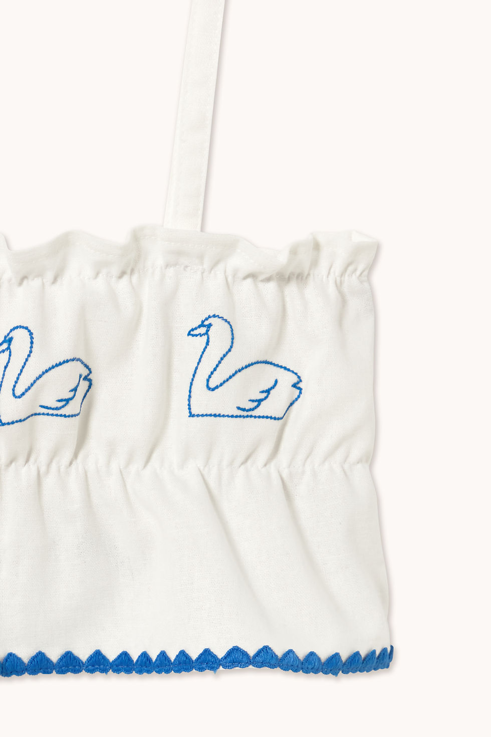 Thumbnail: Swans Bows Linen Top