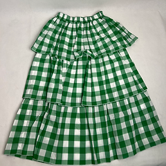 green emerald velvet dress PAADE MODE 