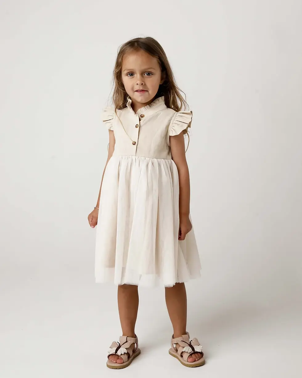 Thumbnail: Fleurance Dress | Soft Sand