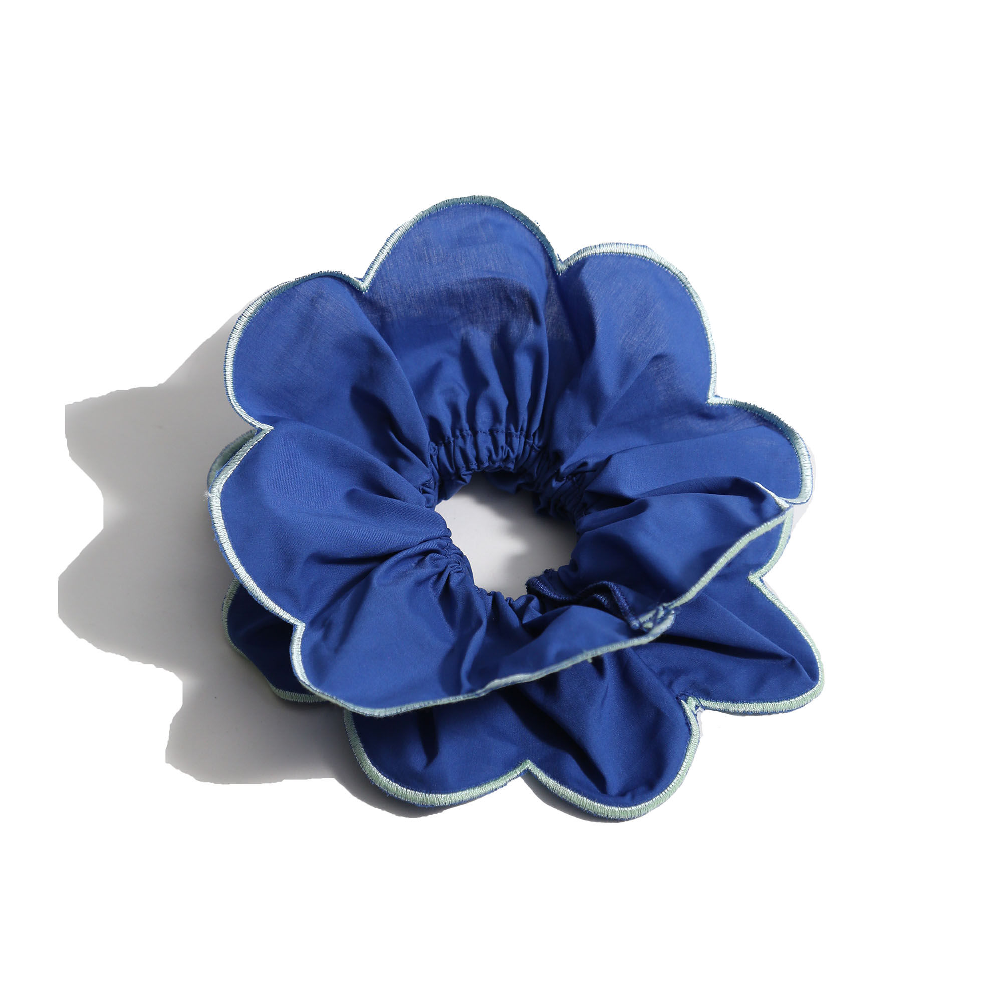 Laurel  Scalloped Scrunchie