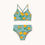 Thumbnail: Flowers Swim Set Warm Grey
