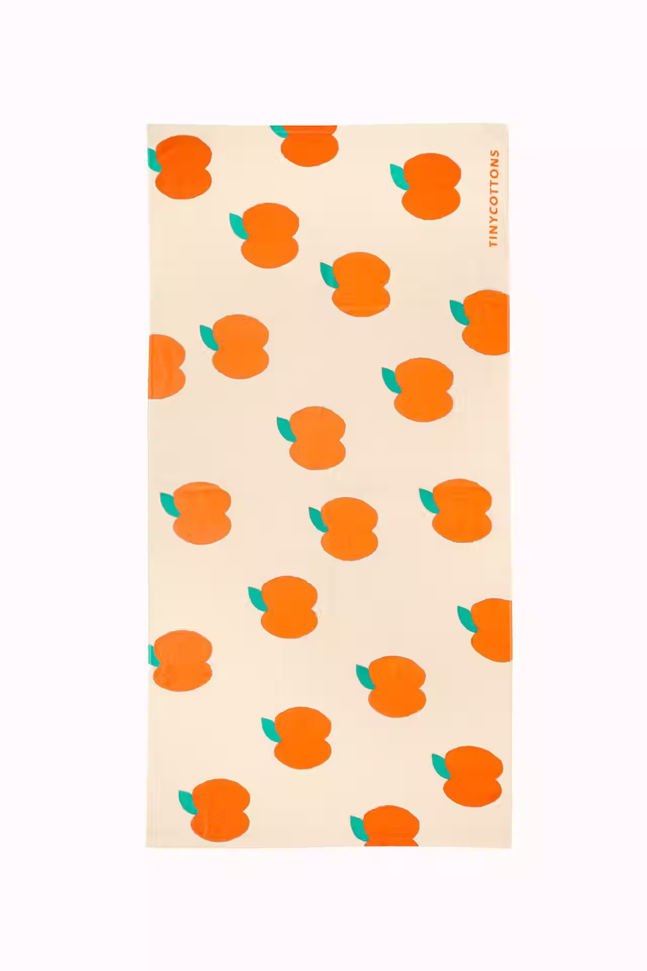 Apples Towel - Light Cream
