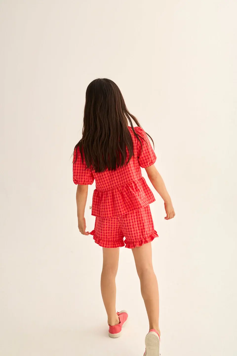 Thumbnail: Gingham Cotton Blouse