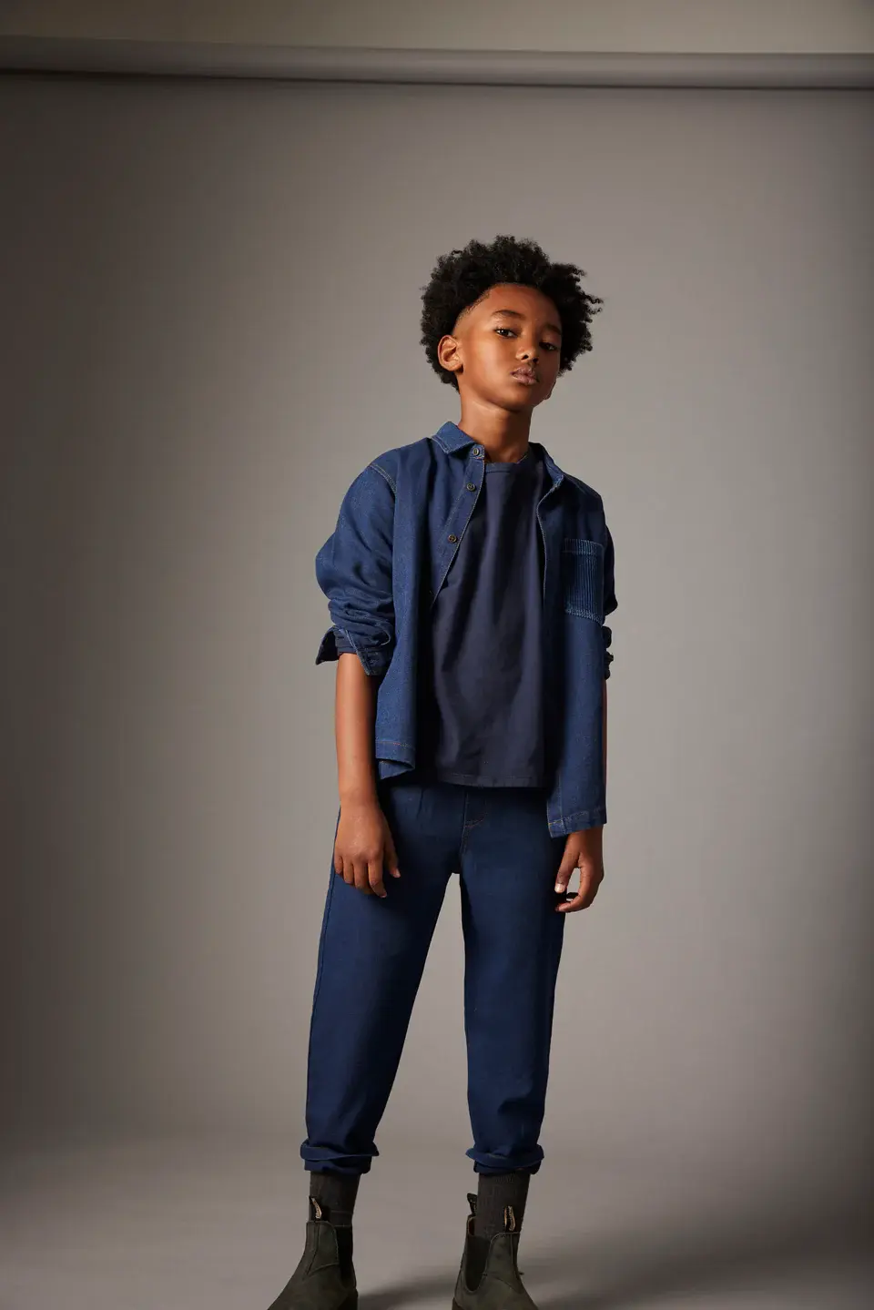 Thumbnail: Denim Corduroy Shirt