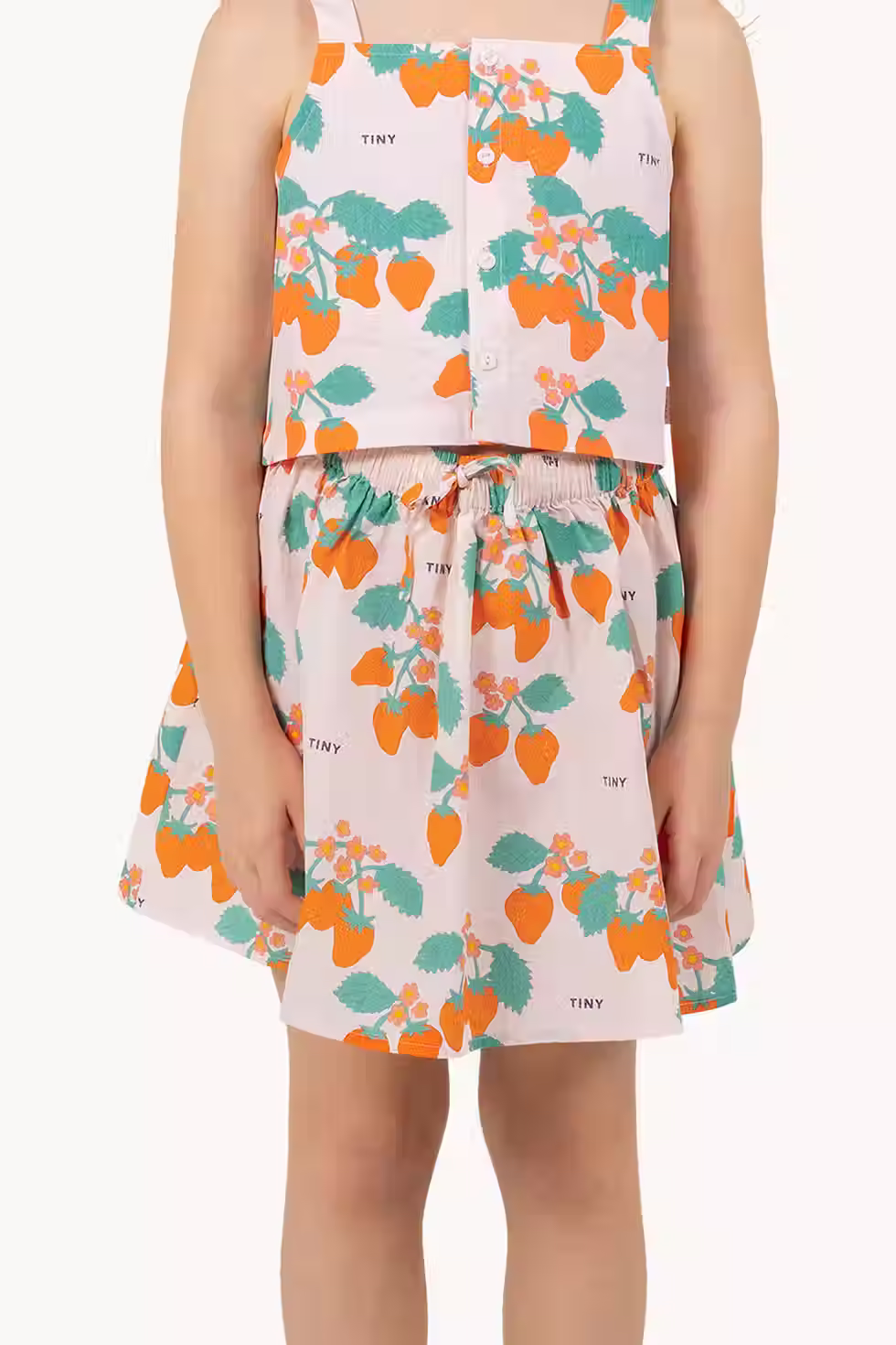 Thumbnail: Strawberries  Skirt  Pastel Pink