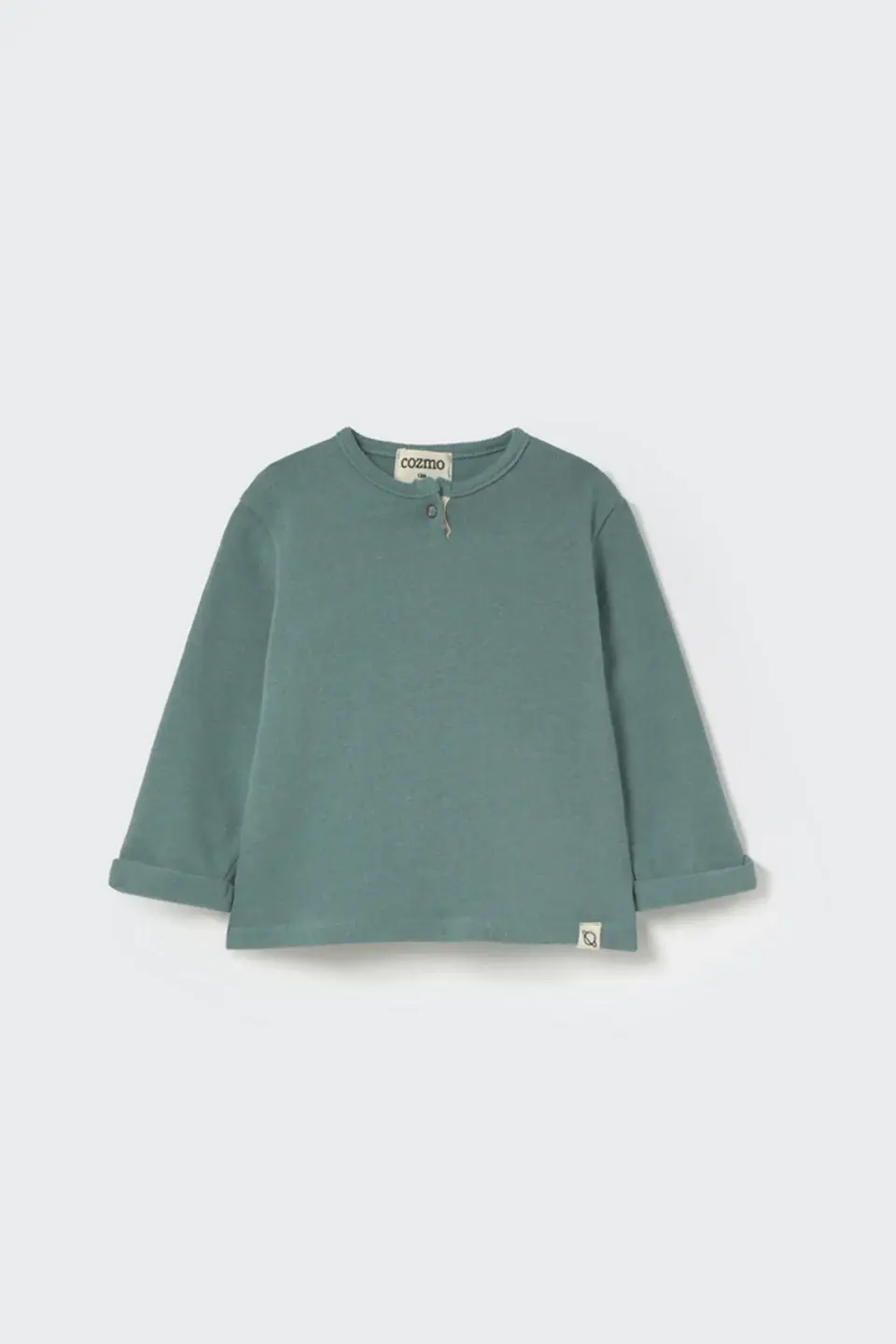 Thumbnail: Check Flannel Baby Shirt And  Baby Sweater With Baby Pants