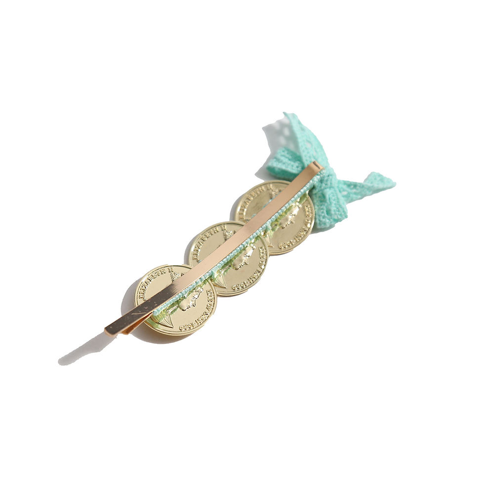 Thumbnail: Cora  Coin Stack Barrette