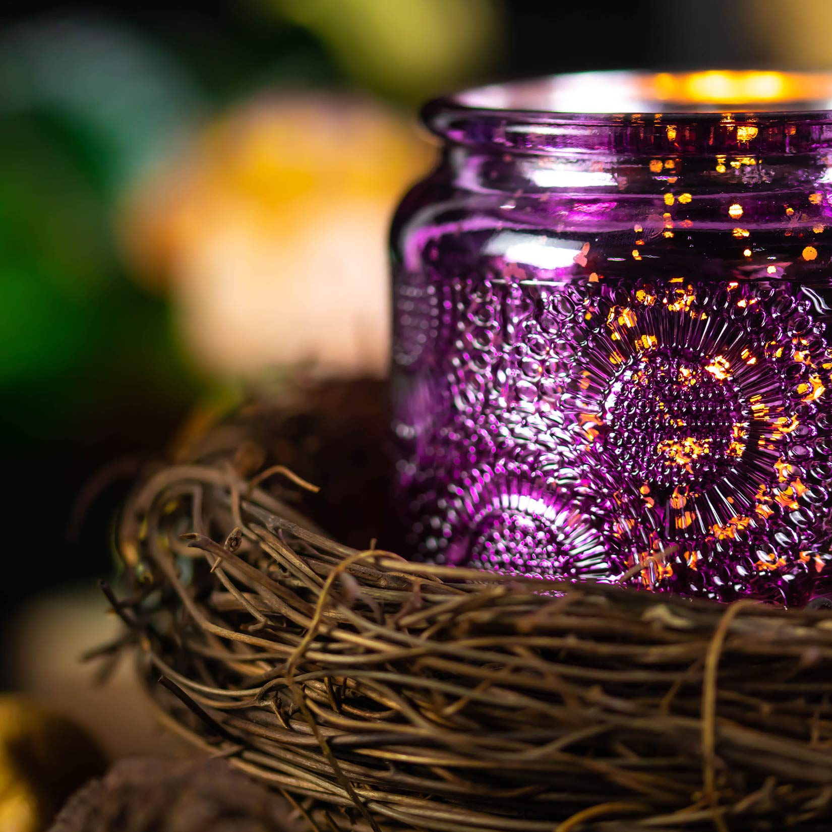 LAVENDER AND LACE CANDLE