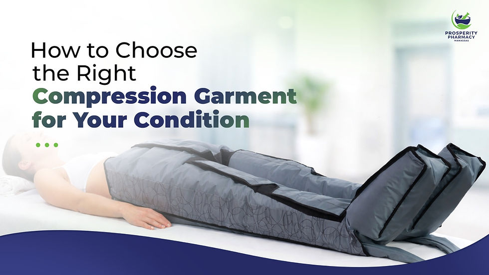 How to Choose the Right Compression Garment for Your Condition