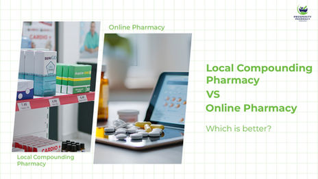 Local Compounding Pharmacy vs Online Pharmacy