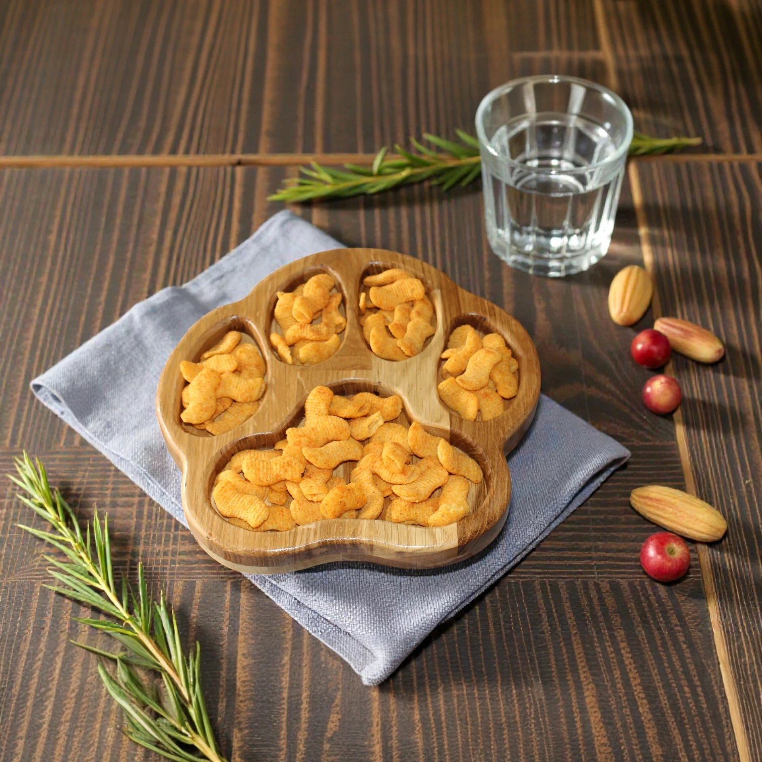 Plateau apéro patte de chien