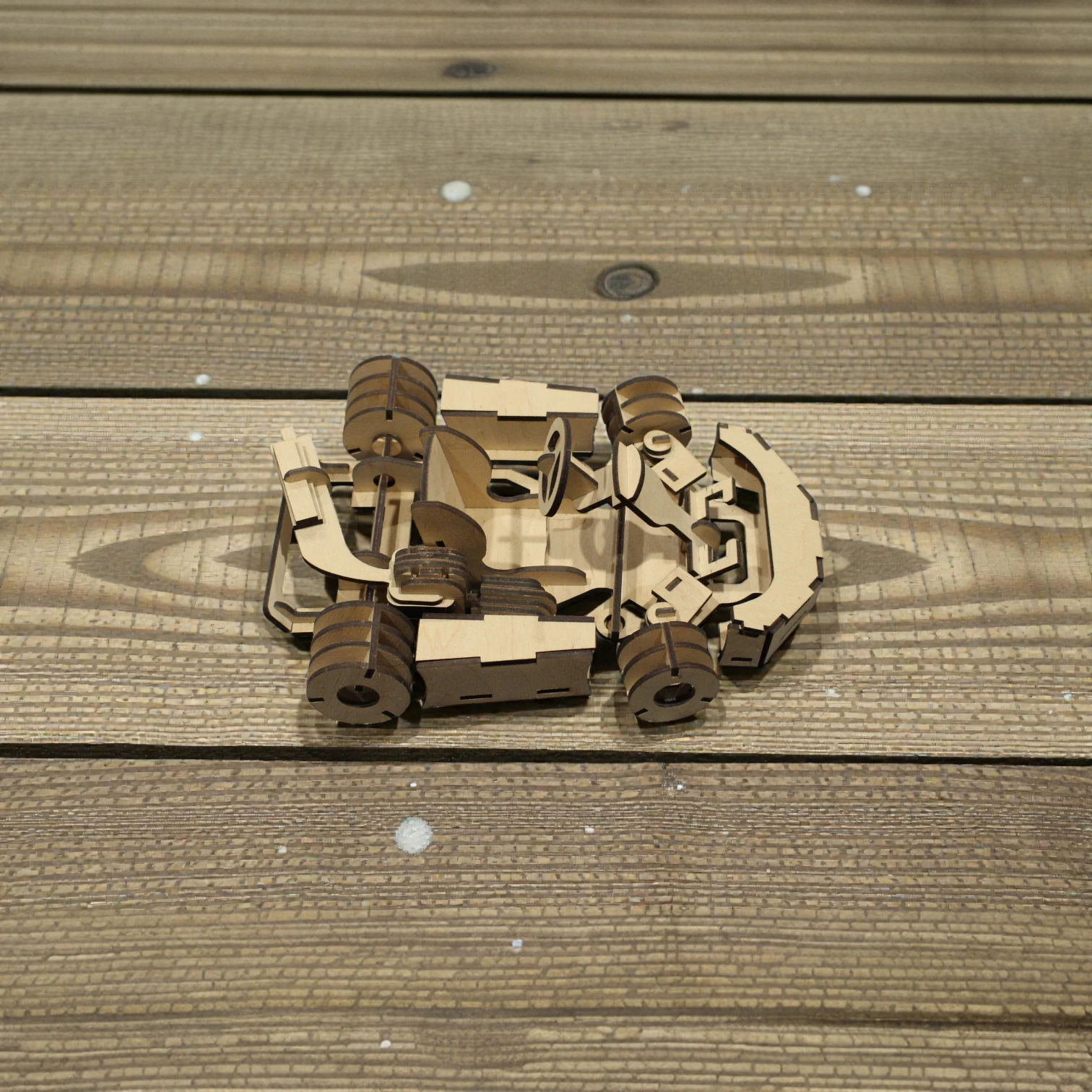 Karting en Bois de Décoration