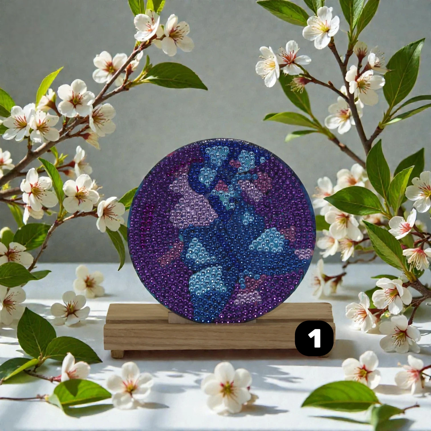 Dessous de Verre Décor Papillons