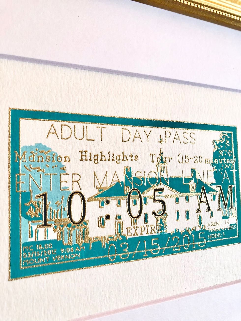 Thumbnail: Painted Concert Ticket
