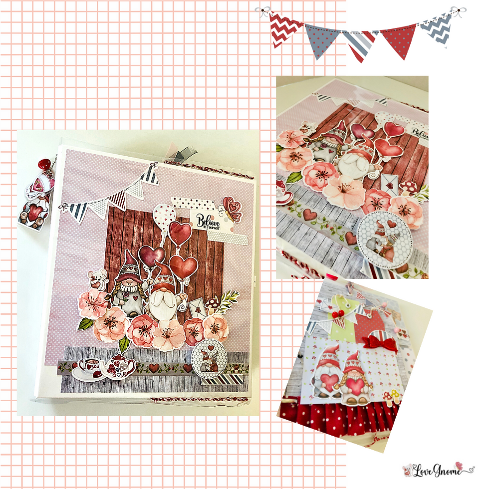 Miniatura: Tutorial (PAP) Álbum Snap Love Gnome