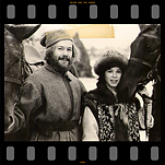 Graham McGrath on location in Peter the Great