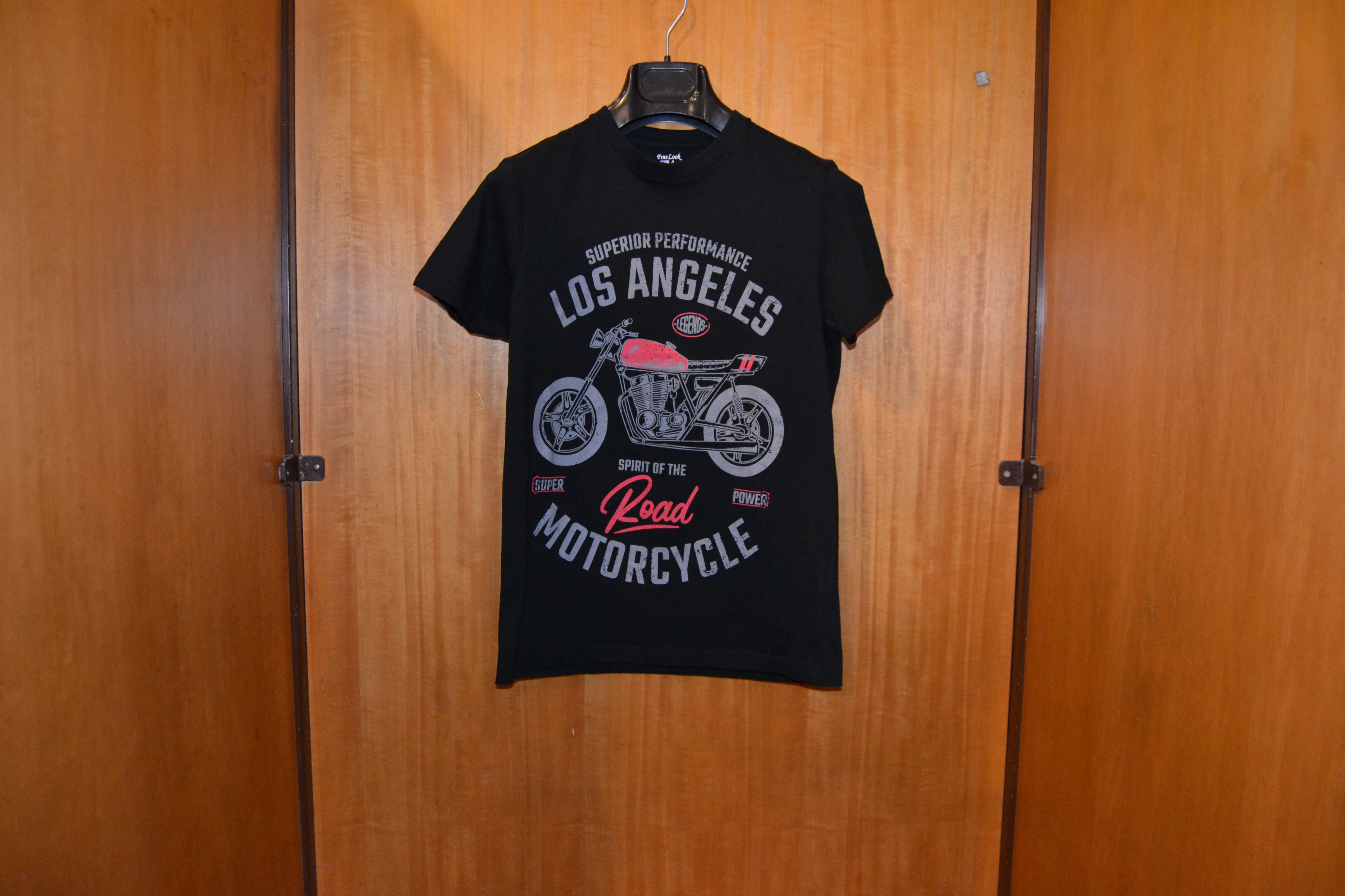 T-Shirt Los Angeles Motorcycle Road