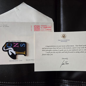 Reflecting on 2024: A Presidential Letter, A Re-Election, and A Journey of Gratitude ~ Quiana Daniels