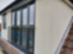 Exterior loft design, loft finish, loft detailing, velux, love conversion with balcony
