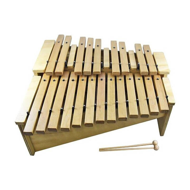 Miniatura: Xilófono escolar Promúsica XF22CR, cromático 22 notas