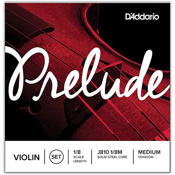Set cuerdas D'Addario Prelude violín 1/8