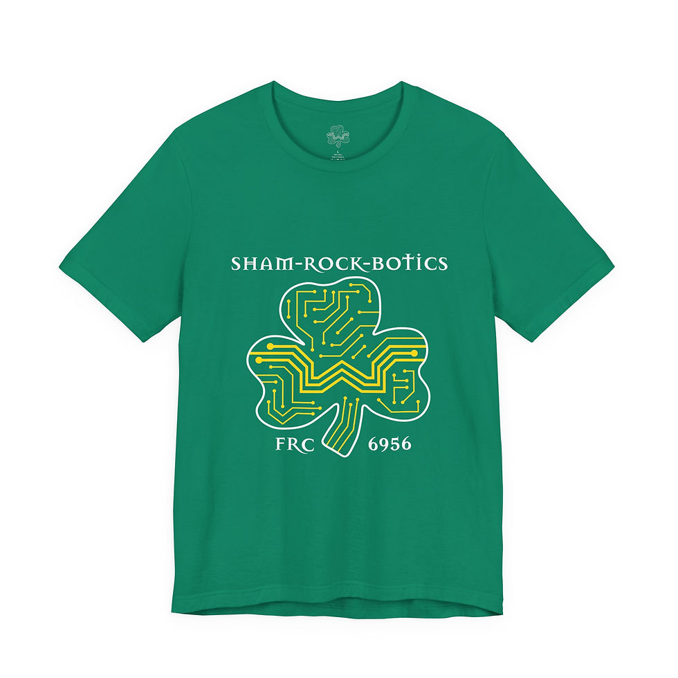 Thumbnail: SHAM-ROCK-BOTICS 2026 FRC Team T-Shirt