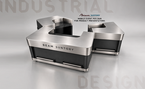 BEAM SUNTORY mobile bar system