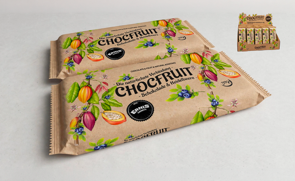 Chocfruit Blueberry Bar