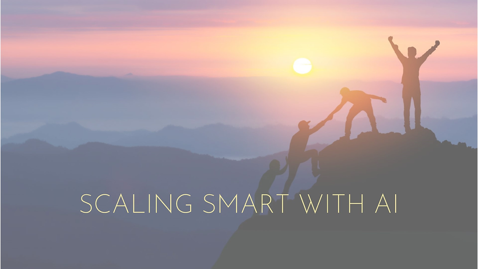 Embarking on an AI inititative doesn’t mean tackling everything at once. The best way to begin is by focusing on delivering immediate, tangible value. We start with simple automations—like data entry or handling routine customer queries. These are low-risk wins that quickly improve efficiency and demonstrate the potential of AI, setting the stage for more complex projects.