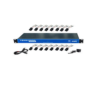 POWER COAXIAL 24V/12V 4K 16 CANAIS 19 POLEGADAS